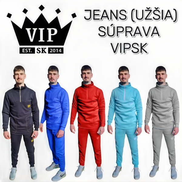 JEANS riflové tepláky VIPSK